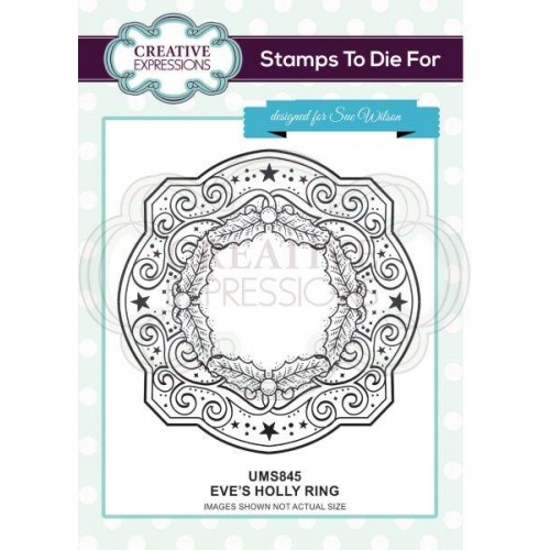 Eve's Holly Ring - Stamps To Die For